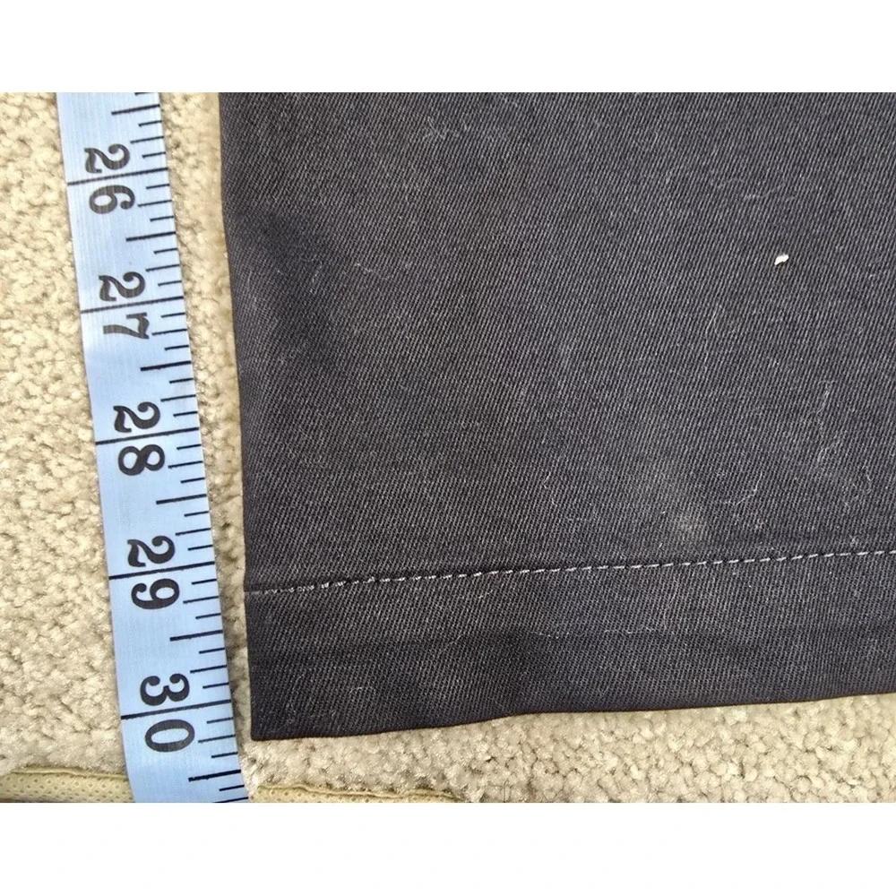 Dockers Mens Signature Iron Free Khaki Big & Tall Classic Fit Pants Black‎ 54x30